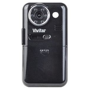 Vivitar Night Vision Pocket Video Digital Camcorder w/8x Zoom, 1